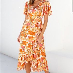 Darling You Are Perfect Dress Orange